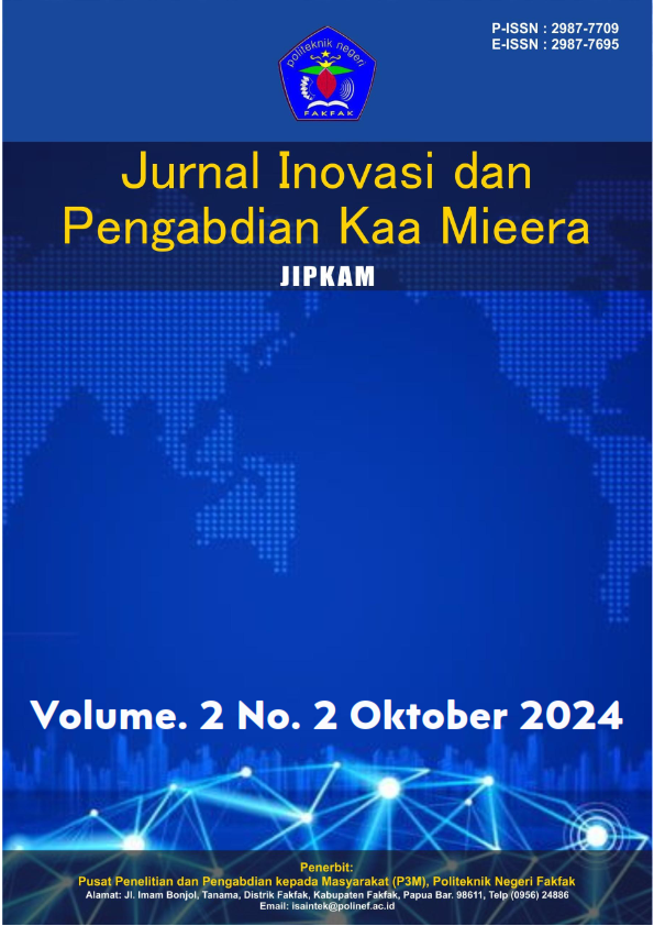 View Vol. 2 No. 2 (2024): Oktober: Jurnal Inovasi Dan Pengabdian Kaa Mieera (JIPKAM)