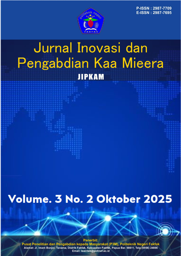 View Vol. 3 No. 2 (2025): Oktober: Jurnal Inovasi Dan Pengabdian Kaa Mieera (JIPKAM)